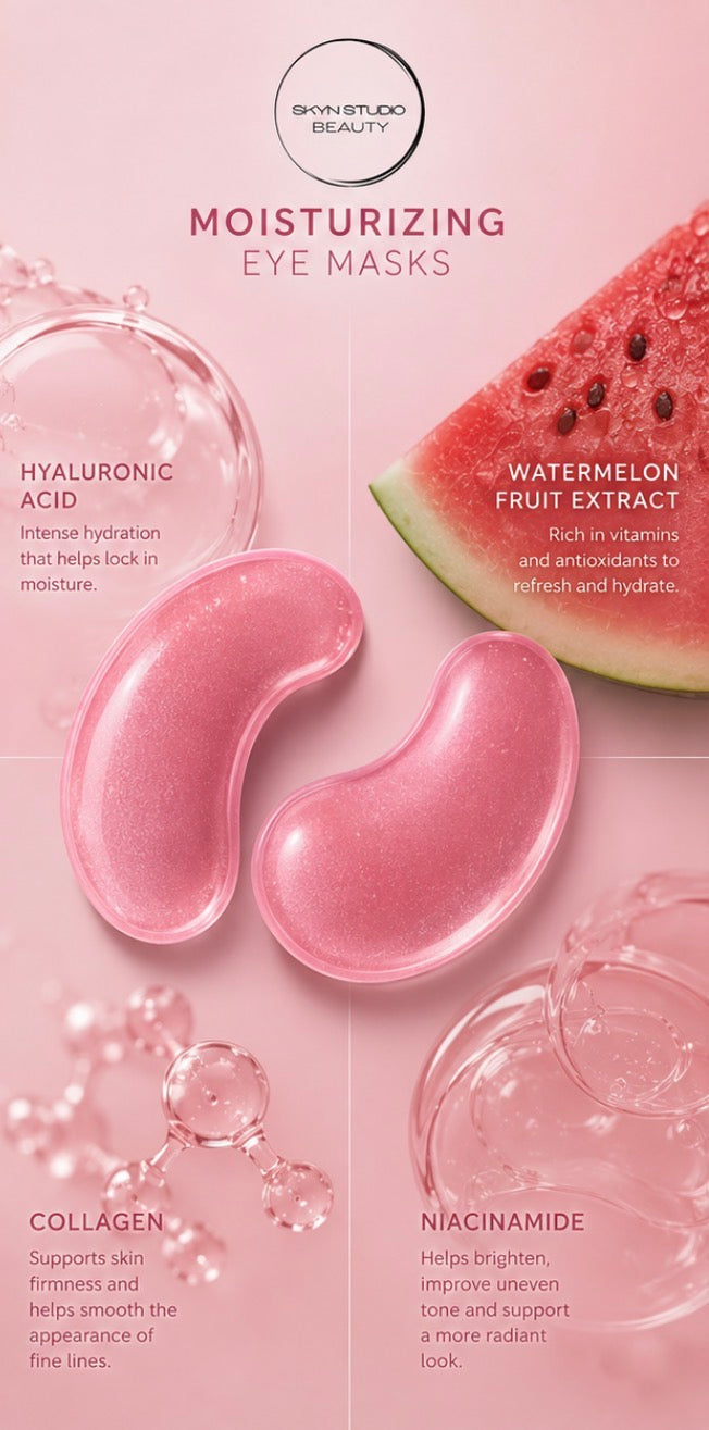 Moisturizing Hydrogel Eye Masks